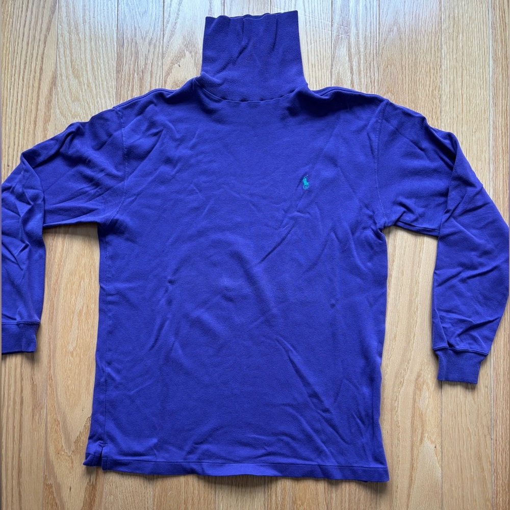 Vintage Ralph Lauren Purple Turtleneck